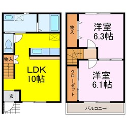 グラシア・Ｓの物件間取画像